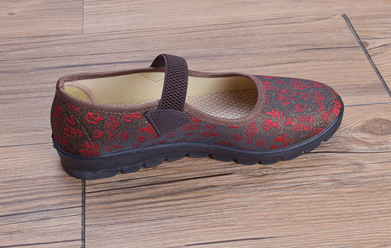 老北京布鞋，京城印象布鞋，89010C红色